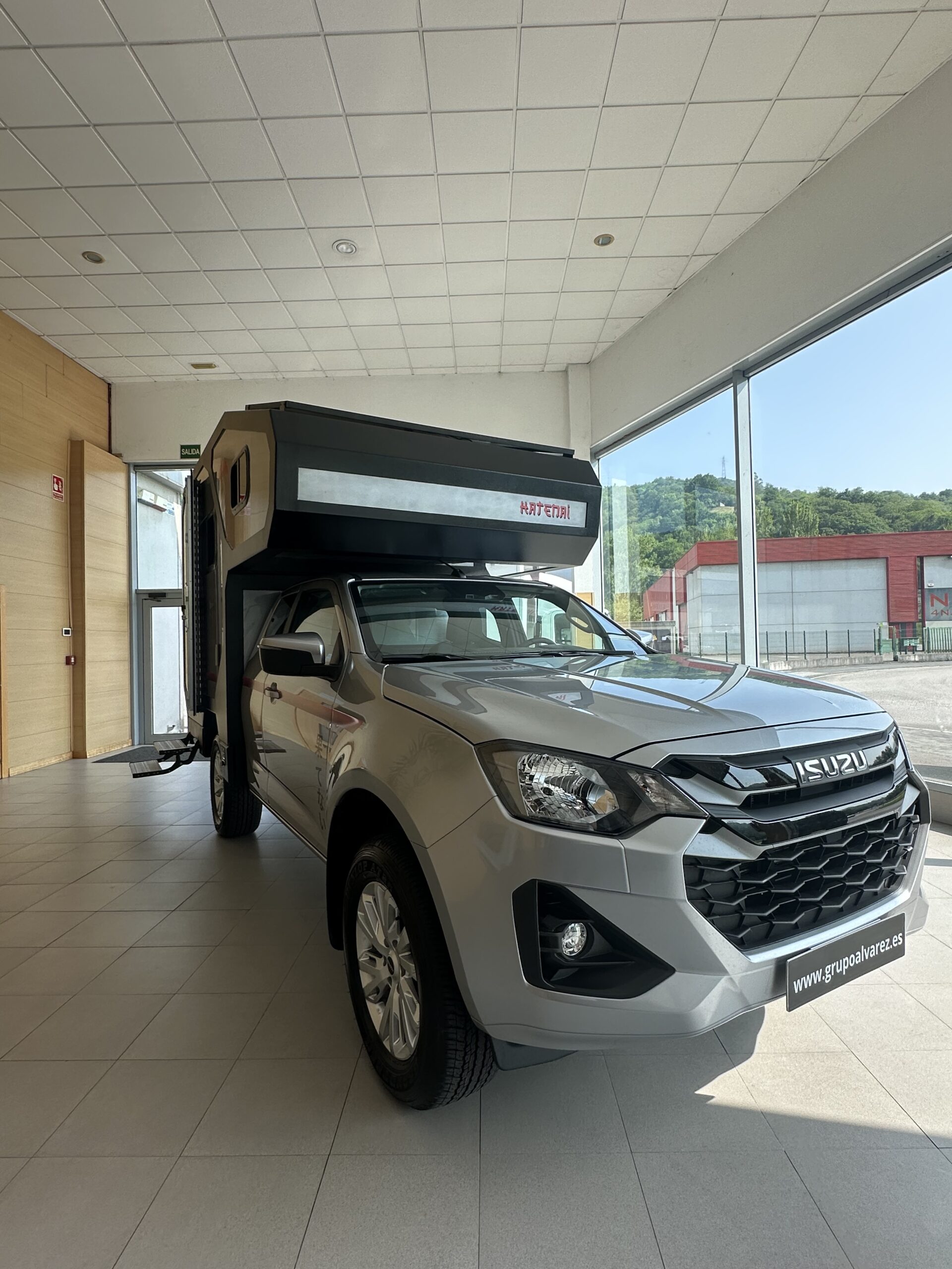 ISUZU camperizada en Asturias