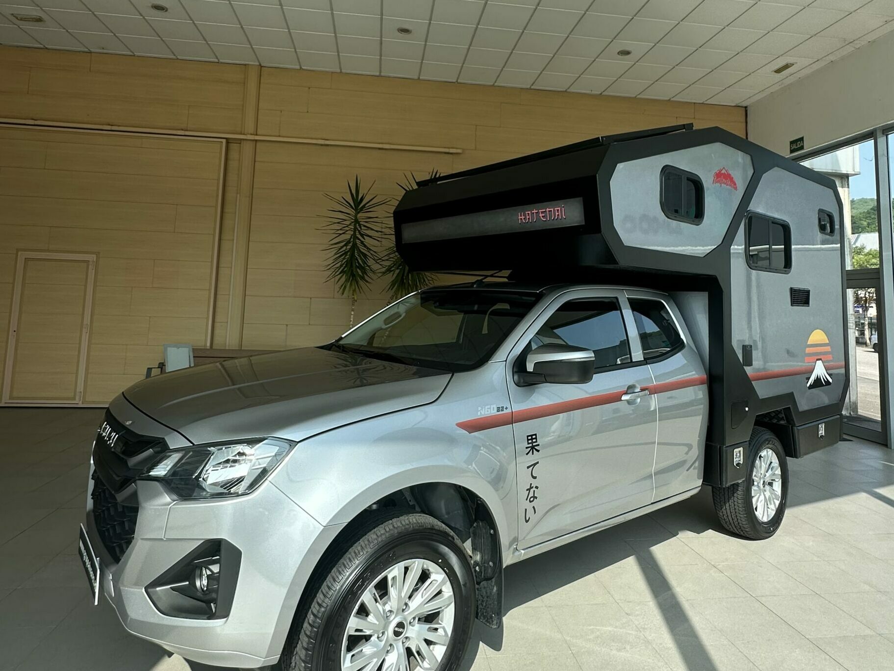 ISUZU camperizada en Asturias