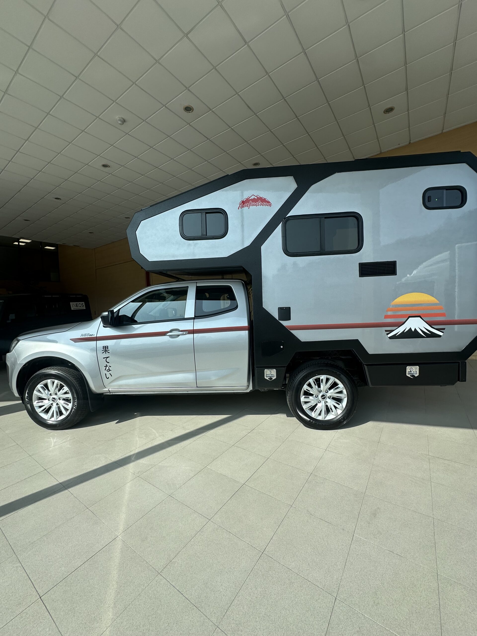 ISUZU camperizada en Asturias